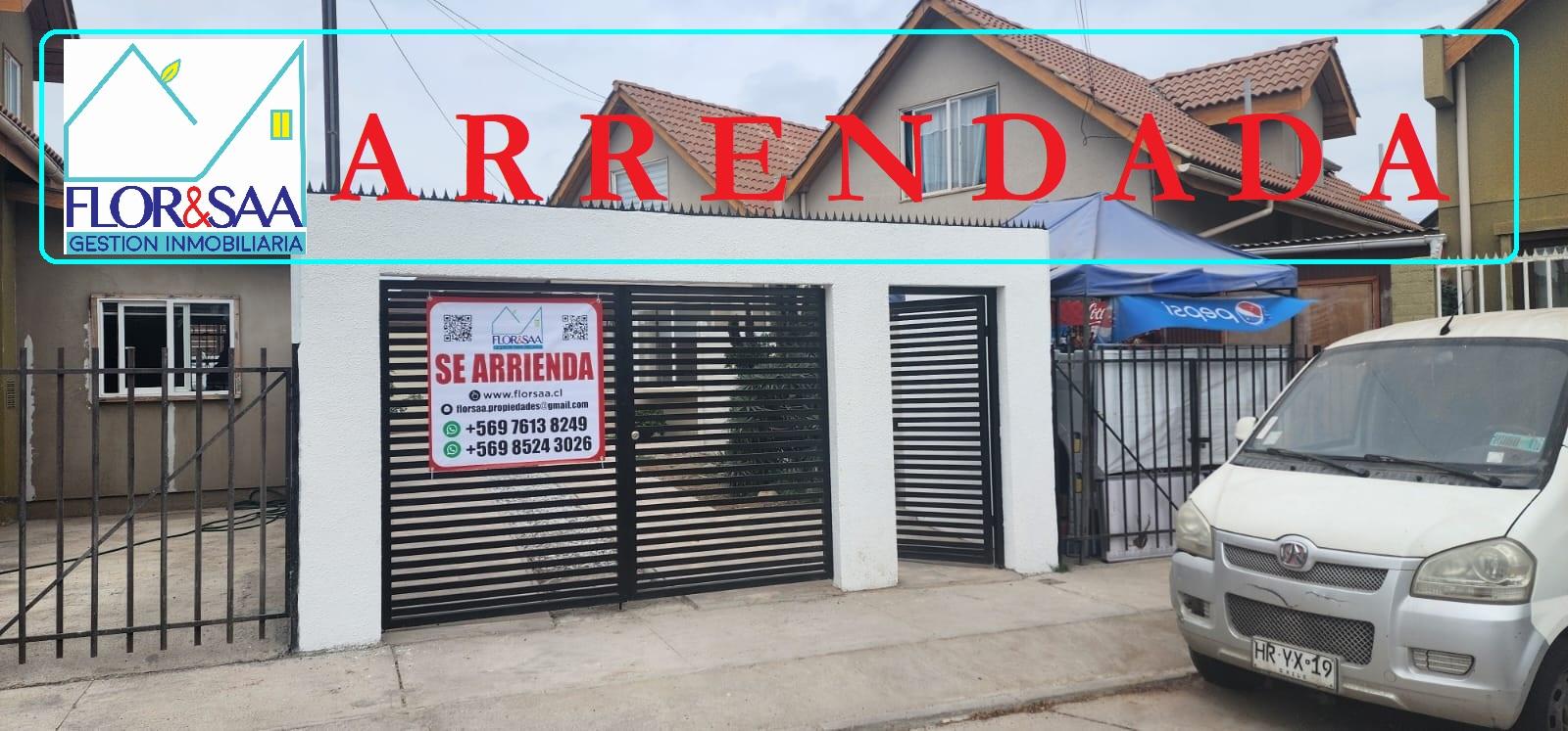 A R R E N D A D A ... ARRIENDO LINDA CASA ROSARIO DE PEÑUELAS - Image# 1